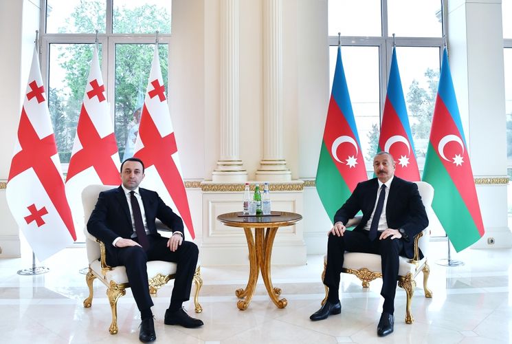 Prezident İlham Əliyev Gürcüstanın Baş nazirini qəbul edib - YENİLƏNİB