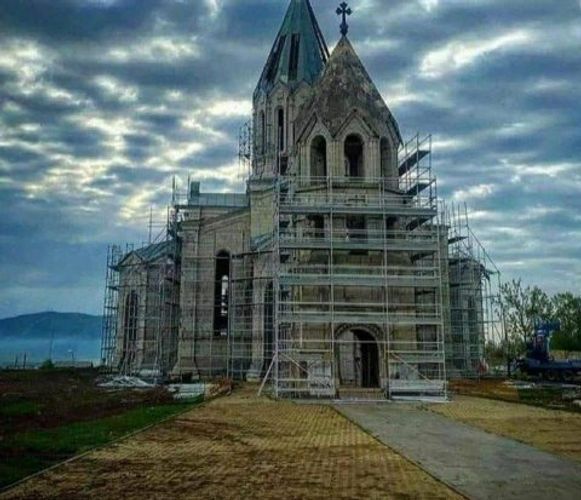 Vagif Aliyev: “Historical appearance of Gazanchi church in Shusha will be restored”