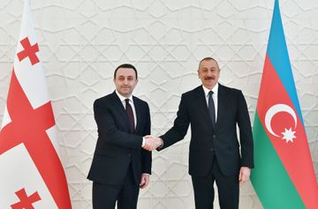 Prezident İlham Əliyev Gürcüstanın Baş nazirini qəbul edib - YENİLƏNİB