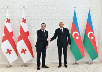 Prezident İlham Əliyev Gürcüstanın Baş nazirini qəbul edib - YENİLƏNİB