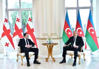 Prezident İlham Əliyev Gürcüstanın Baş nazirini qəbul edib - YENİLƏNİB