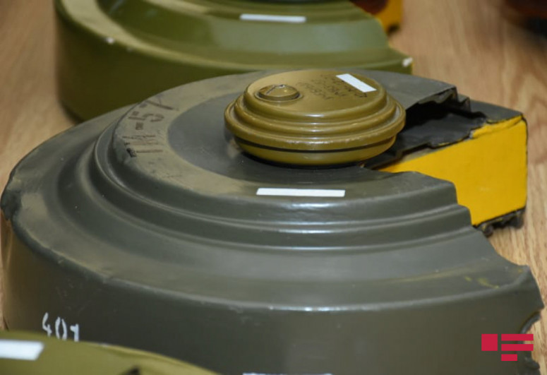 В ANAMA организована выставка опасных боеприпасов, обнаруженных на деоккупированных территориях – ФОТО  