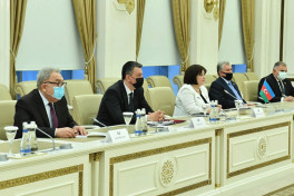 Sahibə Qafarova, Gürcüstanın Baş naziri ilə görüş