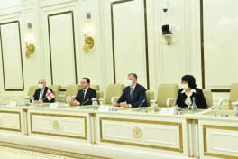 Sahibə Qafarova, Gürcüstanın Baş naziri ilə görüş