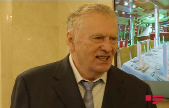 Rusiya Dövlət Dumasının Liberal-demokrat fraksiyasının lideri Vladimir Jirinovski