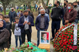 Arif Quliyevlə vida mərasimi