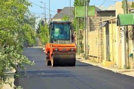 Suraxanıda yollar təmir edilir