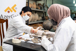 Çovdar nekropolu ilə bağlı elmi tədqiqatların ikinci mərhələsinə başlanıb - FOTO 