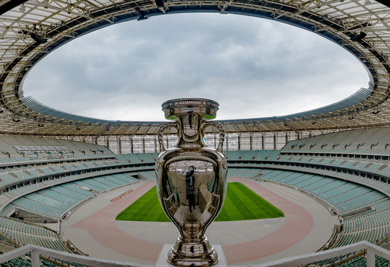 Кубок Евро-2020 продолжает «путешествие» по Баку-ФОТО 