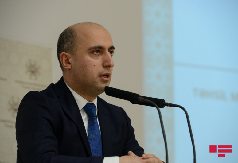 Minister of Education, Emin Amrullayev