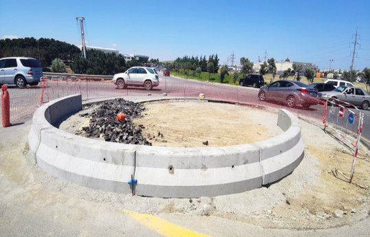 Bakı–Quba–Rusiya sərhədi magistralında yol qovşağı yenidən qurulur