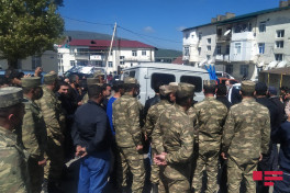 Daşkəsəndə Şəhid Elməddin Vəkilovla vida mərasimi