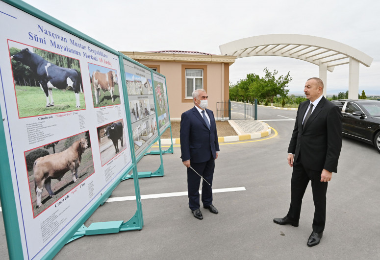 Prezident İlham Əliyev Süni Mayalanma Mərkəzinin açılışında iştirak edib
