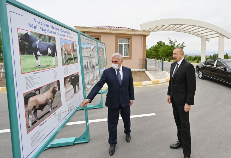 Prezident İlham Əliyev Süni Mayalanma Mərkəzinin açılışında iştirak edib