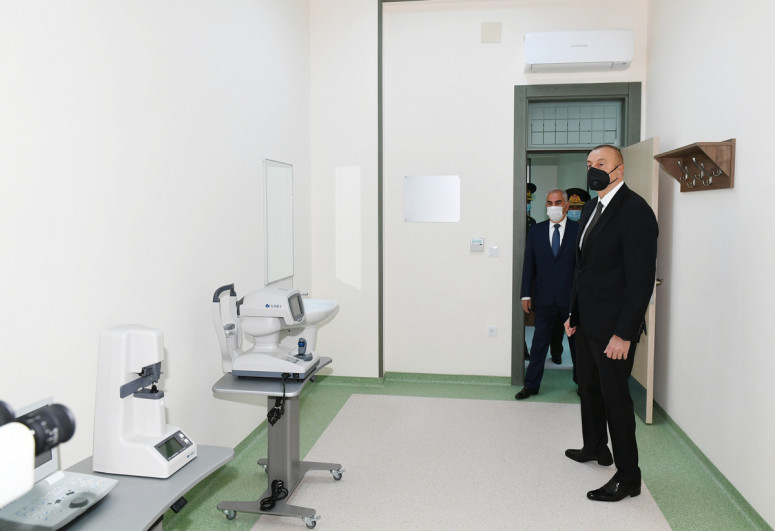 Naxçıvan Qarnizonu Mərkəzi Hospitalının açılışı olub - YENİLƏNİB 