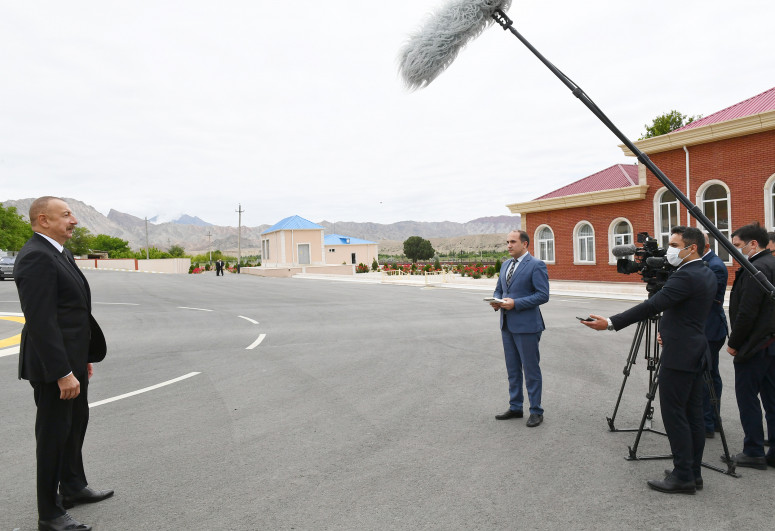 Prezident İlham Əliyevin Azərbaycan Televiziyasına müsahibəsi