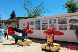 Beynəlxalq incəsənət festivalının iştirakçıları Zəngilan və Qubadlıda