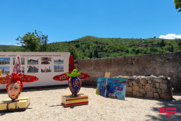 Beynəlxalq incəsənət festivalının iştirakçıları Zəngilan və Qubadlıda