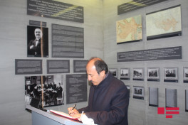 Cahit Bağçı Quba Soyqırımı Memorial Kompleksində