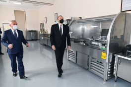 Prezident İlham Əliyev Süni Mayalanma Mərkəzinin açılışında iştirak edib