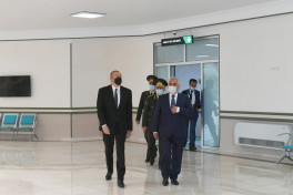 Naxçıvan Qarnizonu Mərkəzi Hospitalının açılışı olub - YENİLƏNİB 