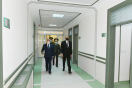 Naxçıvan Qarnizonu Mərkəzi Hospitalının açılışı olub - YENİLƏNİB 