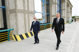 Prezident İlham Əliyev Ordubad Su Elektrik Stansiyasının tikintisi ilə tanış olub - YENİLƏNİB 