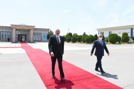 Prezident İlham Əliyevin Naxçıvan Muxtar Respublikasına səfəri başa çatıb