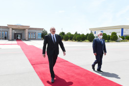 Prezident İlham Əliyevin Naxçıvan Muxtar Respublikasına səfəri başa çatıb