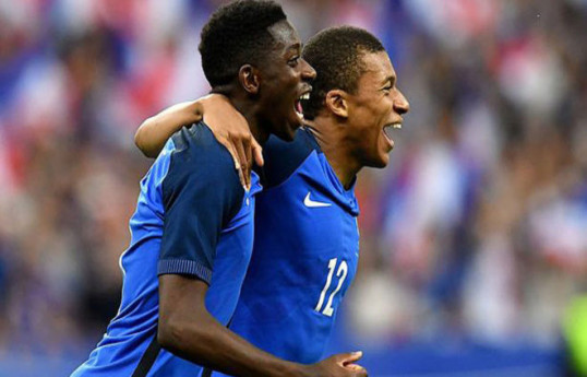 Kilian Mbappe və Usman Dembele