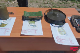 Jurnalistlər Qubadlıda Mühəndis İstehkam Mərkəzində
