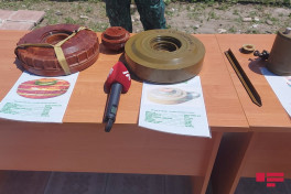 Jurnalistlər Qubadlıda Mühəndis İstehkam Mərkəzində