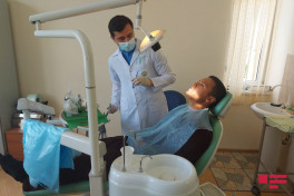 Qubadlının Qəzyan kəndində hərbi xəstəxana