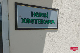Qubadlının Qəzyan kəndində hərbi xəstəxana