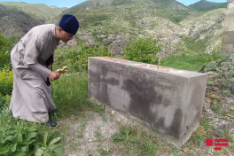 Udilər Laçının "Ağoğlan" monastırında