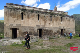 Udilər Laçının "Ağoğlan" monastırında