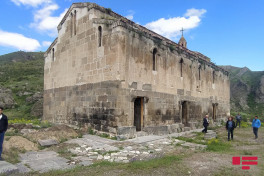 Udilər Laçının "Ağoğlan" monastırında