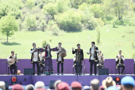 Şuşada Cıdır düzündə təşkil olunan “Xarıbülbül” musiqi festivalı