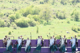 Şuşada Cıdır düzündə təşkil olunan “Xarıbülbül” musiqi festivalı