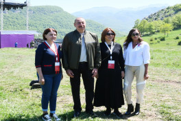 Şuşada Cıdır düzündə təşkil olunan “Xarıbülbül” musiqi festivalı