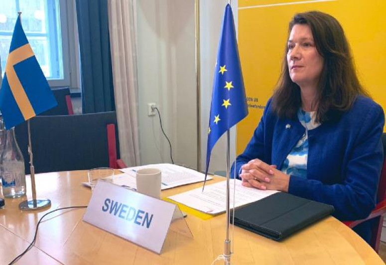 The OSCE Chairperson-in-Office, Swedish Foreign Minister Ann Linde