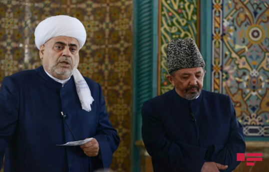 Allahşükür Paşazadə: “Qarabağdakı bütün məbədlərimiz bərpa olunacaq”