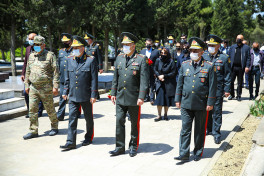 general-polkovnik Tofiq Ağahüseynovun dəfn mərasimi