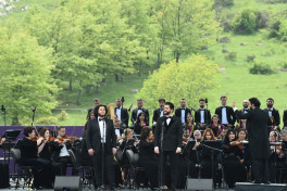 Şuşada keçirilən “Xarıbülbül” musiqi festivalı başa çatıb - VİDEO  - YENİLƏNİB 