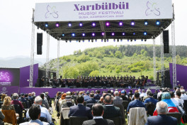 Şuşada keçirilən “Xarıbülbül” musiqi festivalı
