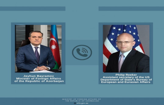 Ceyhun Bayramov və ABŞ-ın Dövlət Katibliyinin rəsmisi arasında telefon danışığı olub