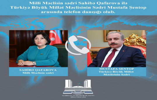 TBMM sədri Sahibə Qafarovaya zəng edib