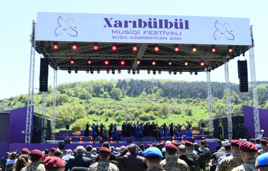 Şuşada “Xarıbülbül” festivalı
