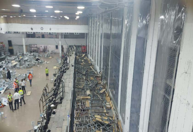 2 killed, over 200 hurt as synagogue bleacher collapses near Jerusalem-VIDEO -UPDATED-1 