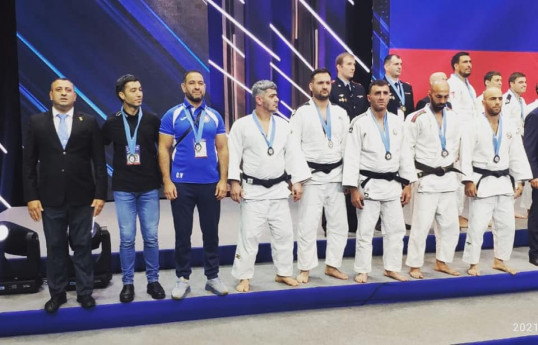 Ermənistana qalib gələn Azərbaycan cüdoçuları beynəlxalq turnirdə ikinci olub